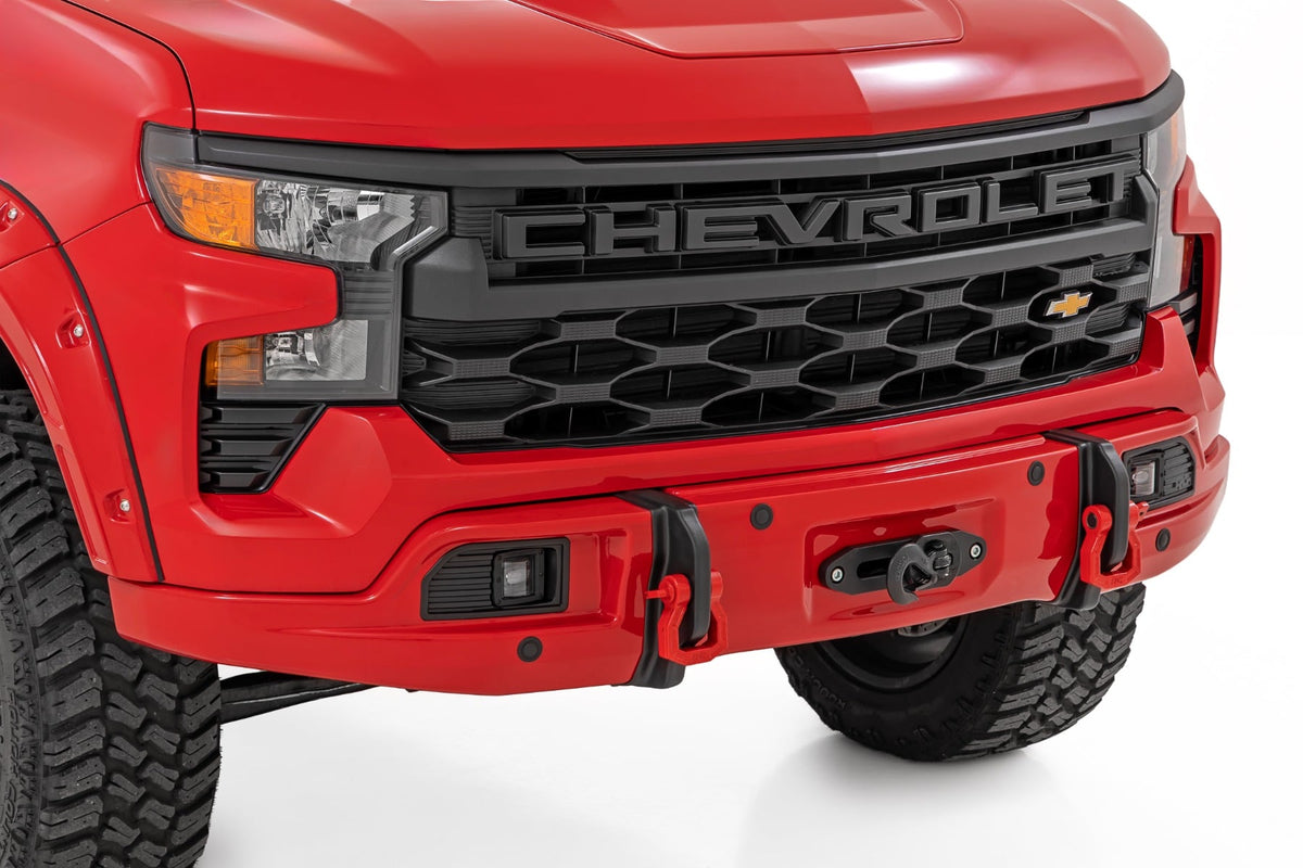 RC Bumper Cover | GAZ Summit White | Chevy Silverado 1500 2WD/4WD (2023-2026) (manufacturer page)