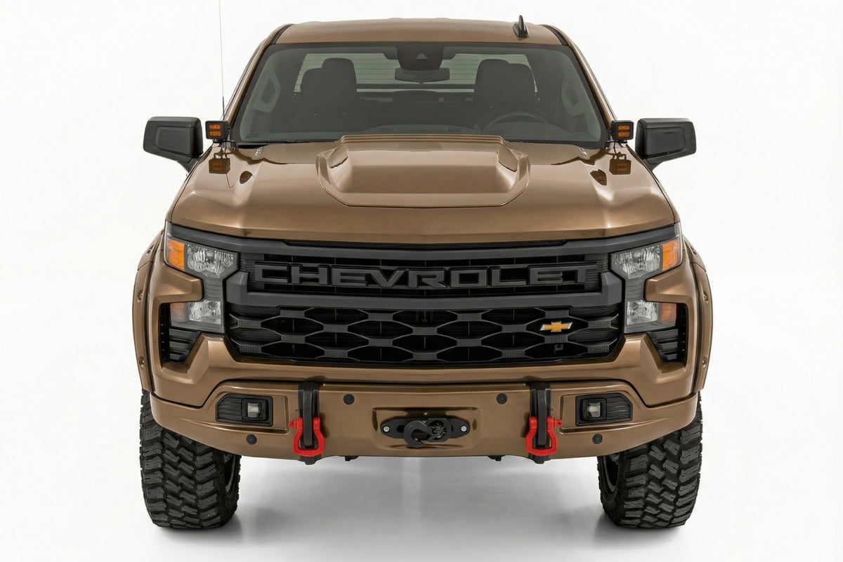 Bumper Cover | GXN Harvest Bronze | Chevy Silverado 1500 2WD/4WD (2023-2026) - Bumpers (Image 2 of 6)