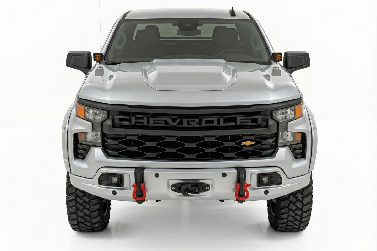 Bumper Cover | GAN Silver Ice Metallic | Chevy Silverado 1500 2WD/4WD (23-26) - Bumpers (Image 2 of 6)