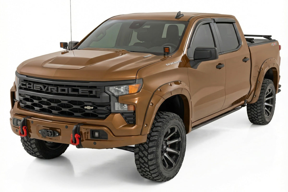 Front FXS Bumper | 12000S | GXN Harvest Bronze | Chevy Silverado 1500 (23-26) - Bumpers (Image 3 of 6)