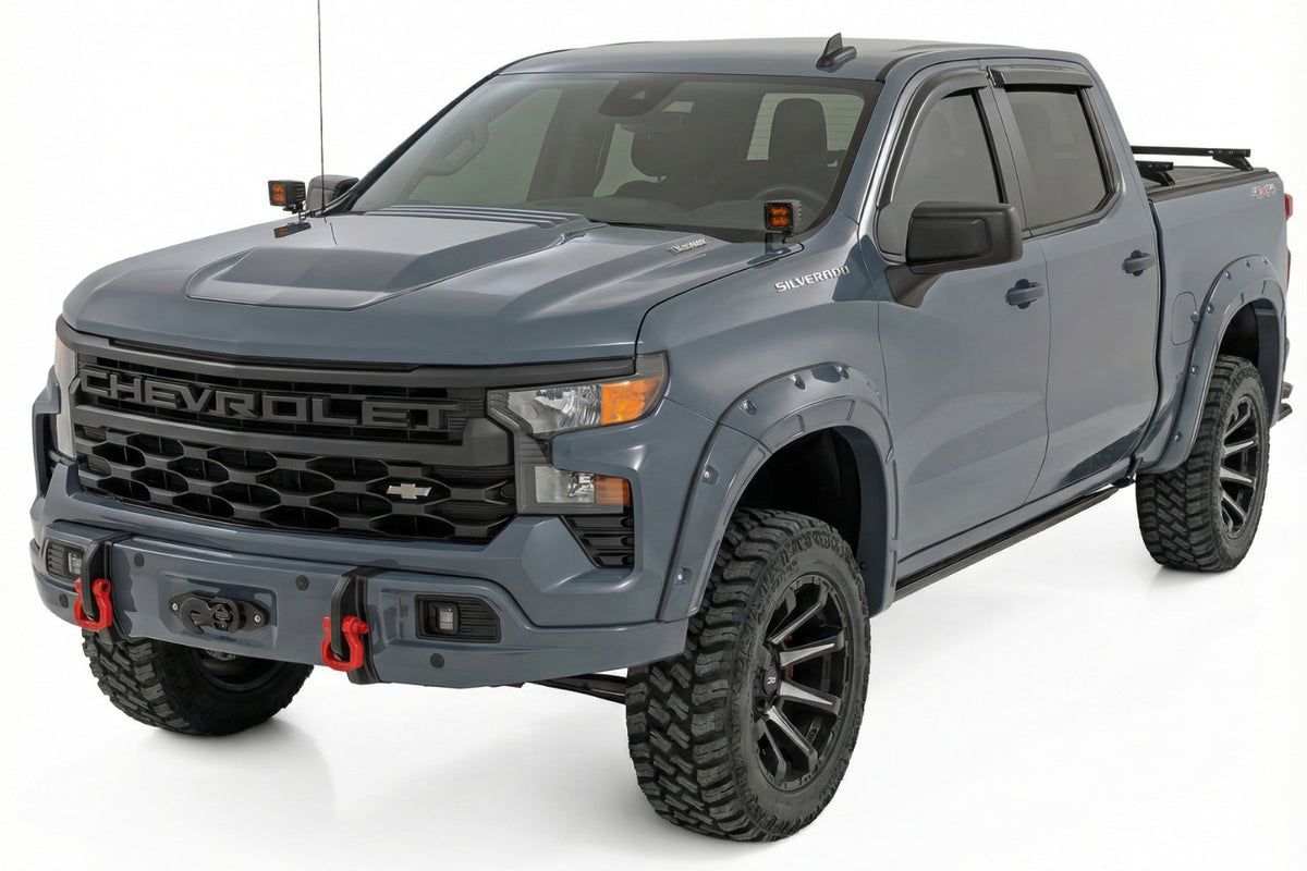 Front FXS Bumper | 12000S | GNO Slate Gray | Chevy Silverado 1500 (23-26) - Bumpers (Image 3 of 6)