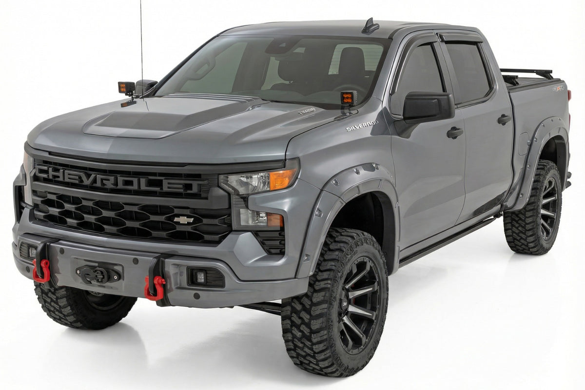Front FXS Bumper | 12000S | GXD Sterling Grey Metallic | Chevy Silverado 1500 (23-26) - Bumpers (Image 3 of 6)