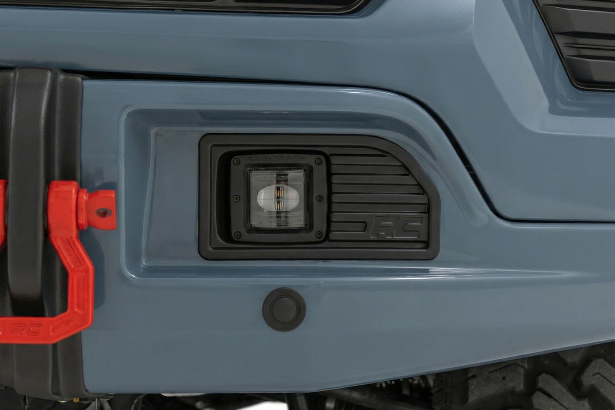 Rough Country 13007-GNO Front FXS Bumper | 12000S | GNO Slate Gray | Chevy Silverado 1500 (23-26) - Studio View 5