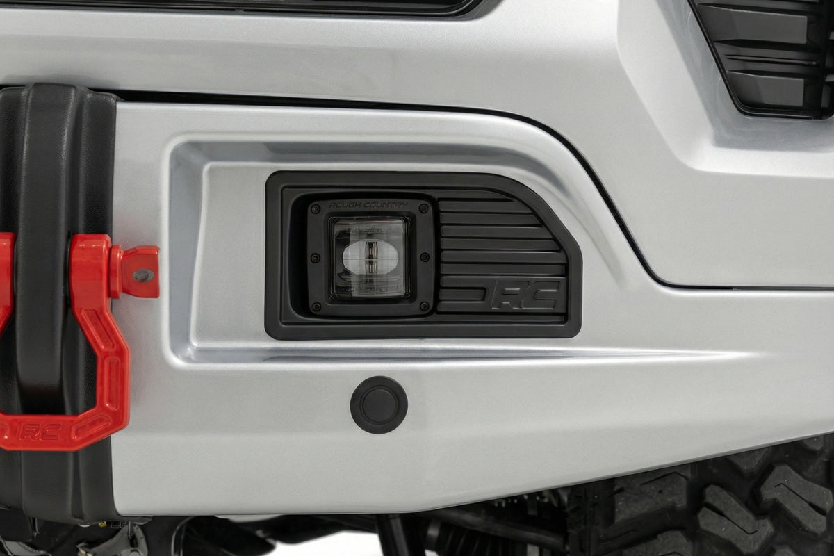 Rough Country 13006-GAN Bumper Cover | GAN Silver Ice Metallic | Chevy Silverado 1500 2WD/4WD (23-26) - Studio View 5