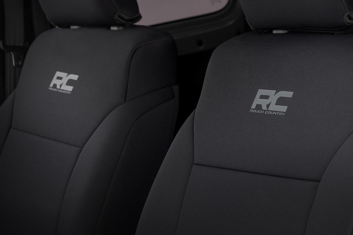 Rough Country 91073 Seat Covers | Front & Rear | Suzuki Jimny (4-Door) (2018-2025) - Image 4