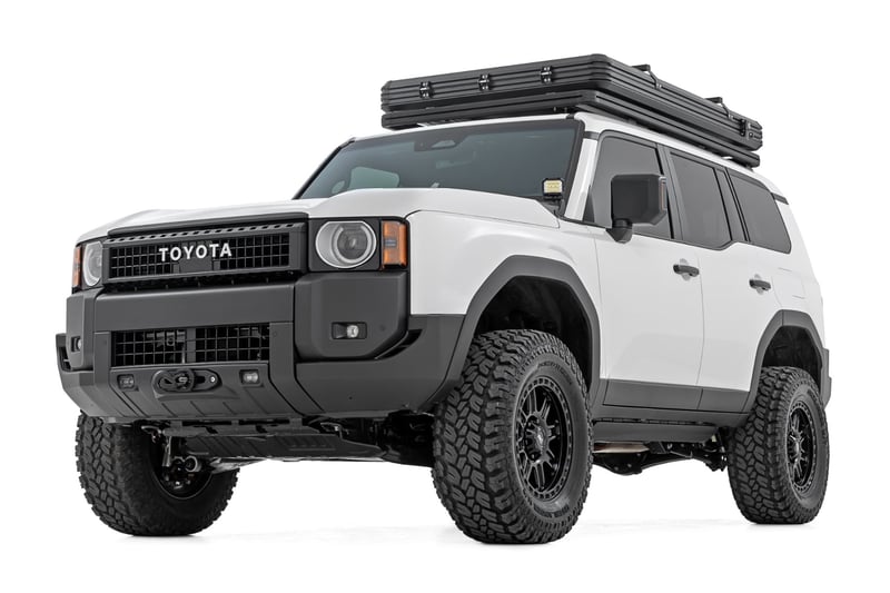 RC FXS Hidden Winch Mount | White SAE | PRO1200S | Toyota Land Cruiser (24-26) (manufacturer page)