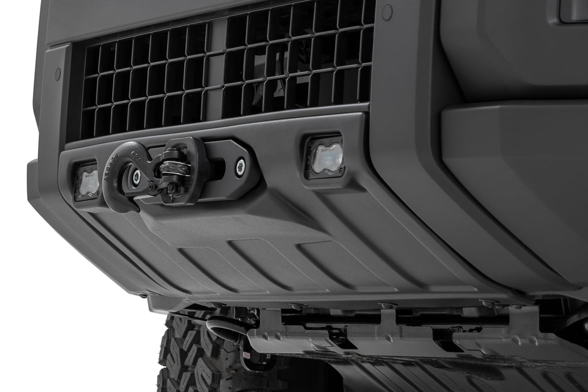 RC FXS Hidden Winch Mount | Yellow SAE | Fog | Toyota Land Cruiser 4WD (24-26) (manufacturer page)