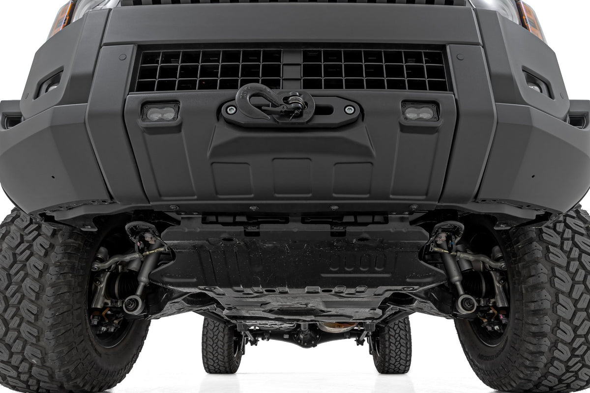 FXS Hidden Winch Mount | White SAE | PRO1200S | Toyota Land Cruiser (24-26) - Bumpers (Image 6 of 6)