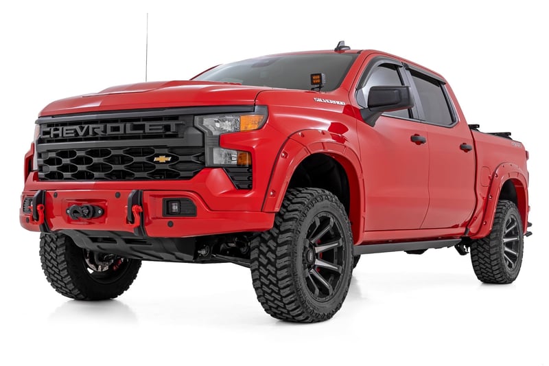 RC Front FXS Bumper | 12000S | GTL Sand Dune | Chevy Silverado 1500 (23-26) (manufacturer page)