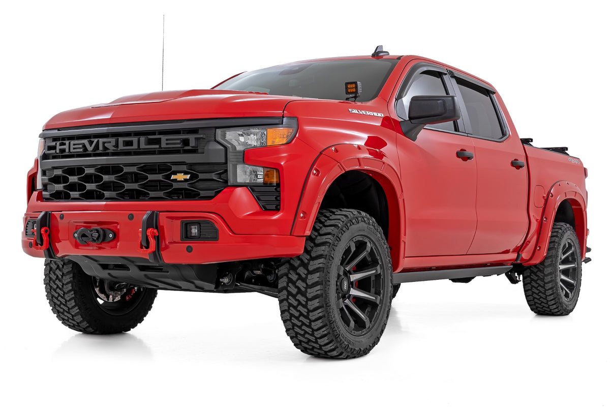 Bumper Cover | G7C Red Hot | Chevy Silverado 1500 2WD/4WD (2023-2026) - Bumpers (Image 4 of 6)