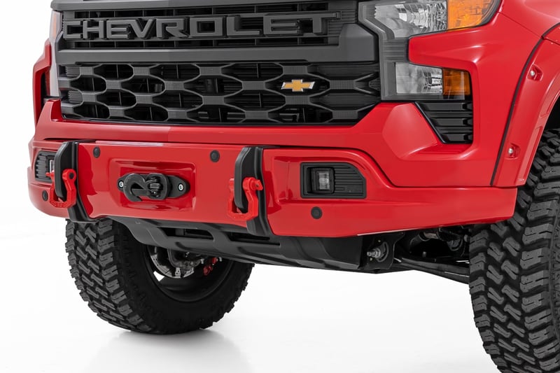 RC Bumper Cover | GAZ Summit White | Chevy Silverado 1500 2WD/4WD (2023-2026) (manufacturer page)