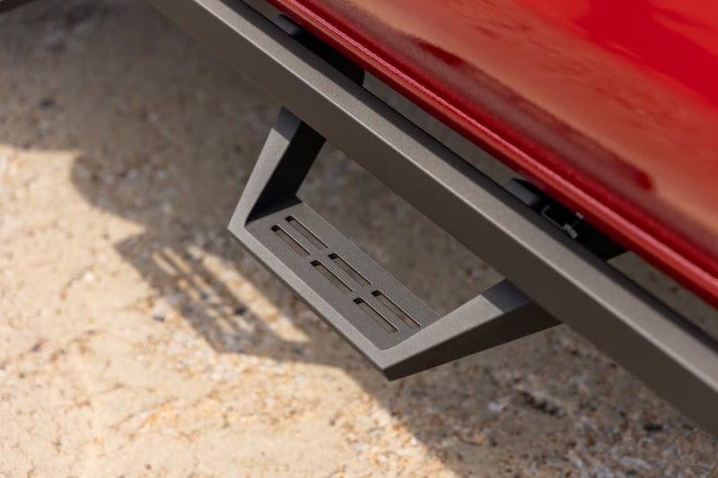 RC SRL2 Adjustable Aluminum Steps | Double Cab | Toyota Tacoma 2WD/4WD (24-26) (manufacturer page)