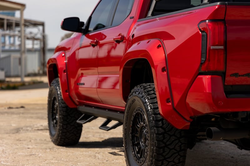 RC Pocket Fender Flares | 1J9 Celestial Silver Metallic | Toyota Tacoma (24-26) (manufacturer page)