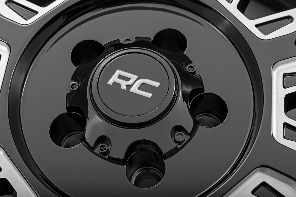 Rough Country 86 Series Wheel | One-Piece | Gloss Black | 20x10 | 6x135 | -19mm - RC Wheels (Image 6 of 6)