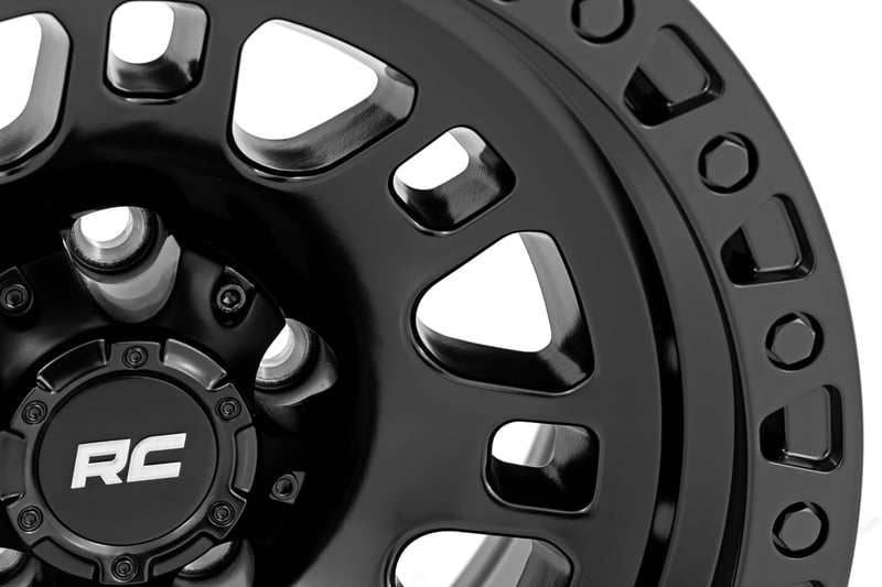 RC 82 Series Wheel | One-Piece | Semi Gloss Black | 18x9 | 5x4.5 | 0mm (manufacturer page)