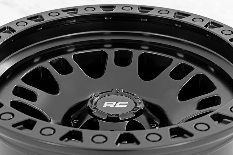 RC 82 Series Wheel | One-Piece | Semi Gloss Black | 18x9 | 6x135 | -12mm (manufacturer page)