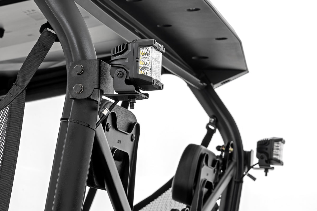 LED Light Kit | Rear Mount | 2" Black Pair | Amber DRL | Segway 570 F - Lighting & Acc (Image 2 of 6)