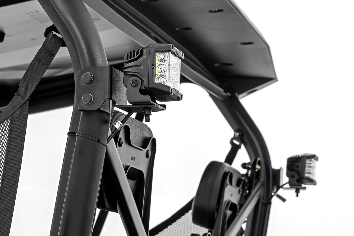 RC LED Light Kit | Rear Mount | 2" Black Pair | Amber DRL | Segway 570 F (manufacturer page)