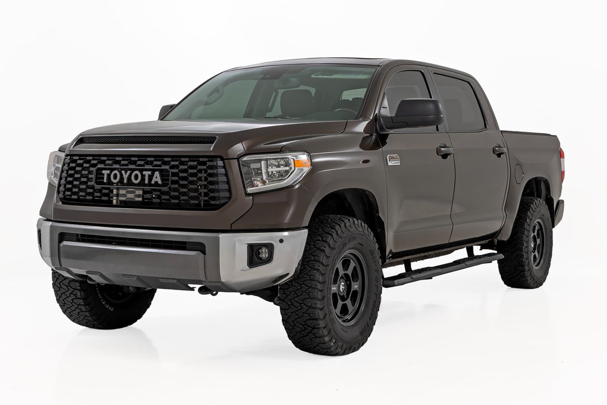 TR2 Running Boards | CrewMax | Toyota Tundra 2WD/4WD (2007-2021) - Steps & Runningboard (Image 2 of 6)