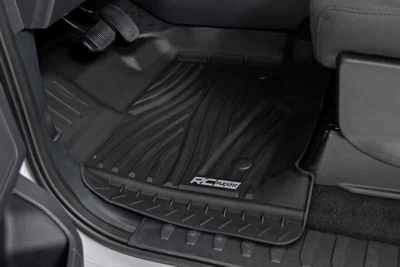 RC Flex-Fit Floor Mats | FR & RR | Ford F-150 (15-26)/F-150 Lightning (22-26)/Raptor (17-25) (manufacturer page)