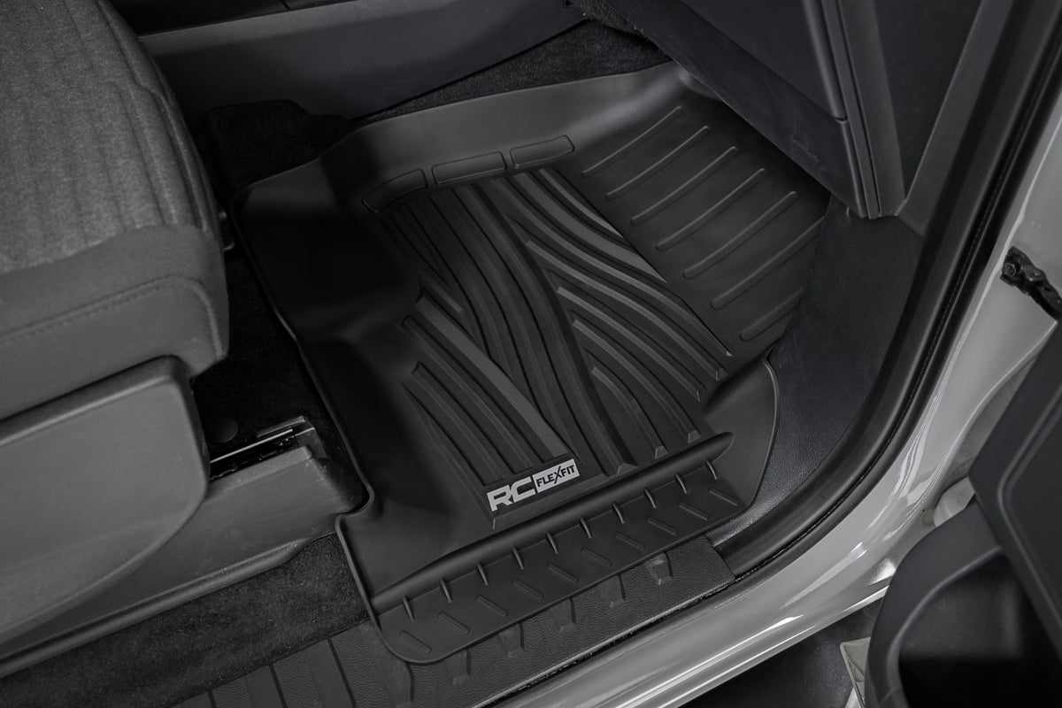 Flex-Fit Floor Mats | FR & RR | Ford F-150 (15-26)/F-150 Lightning (22-26)/Raptor (17-25) - Interior & Mats (Image 3 of 6)
