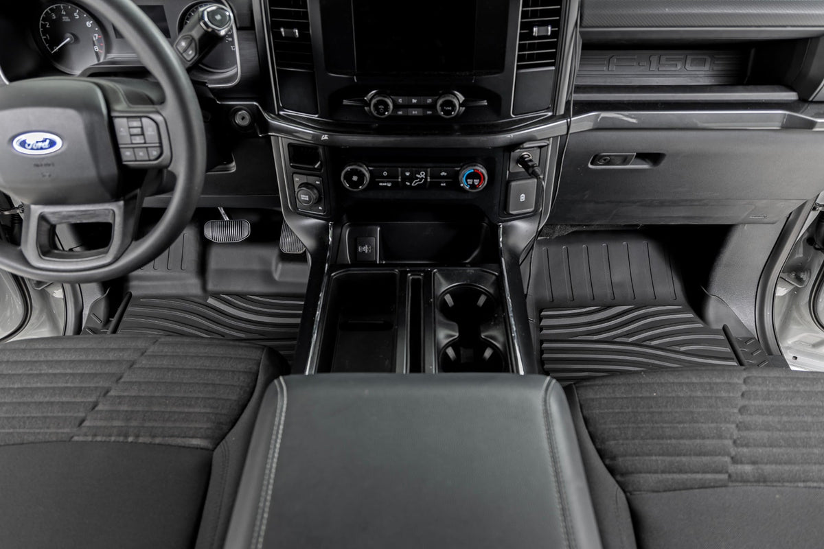 Flex-Fit Floor Mats | Front | Ford F-150 (15-26)/F-150 Lightning (22-26)/Raptor (17-25) - Interior & Mats (Image 4 of 6)
