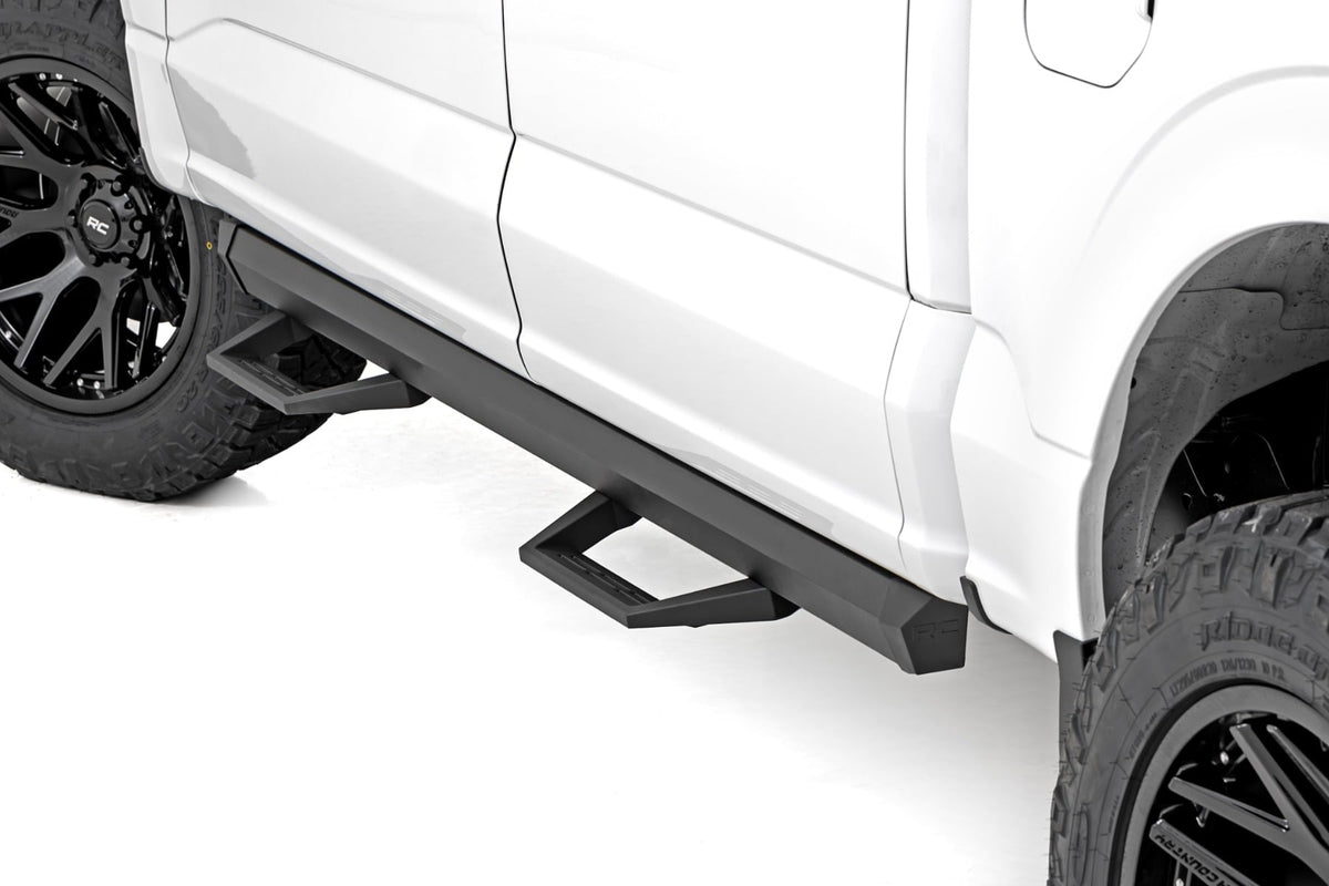SRL2 Adjustable Aluminum Steps | Ford Ranger 2WD/4WD (2019-2026) - Steps & Runningboard (Image 1 of 6)
