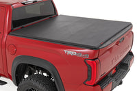 Soft Tri-Fold Bed Cover | 5'7" Bed | with and w/o OE Rail | Toyota Tundra (22-26) - Bed Covers (Image 1 of 6)