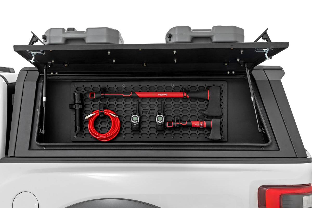 Bed Cap Molle Panel Side Storage Bin | Drivers Side | Multiple Makes & Models (Chevy/Ford/GMC/Ram) - Bed Covers (Image 2 of 6)