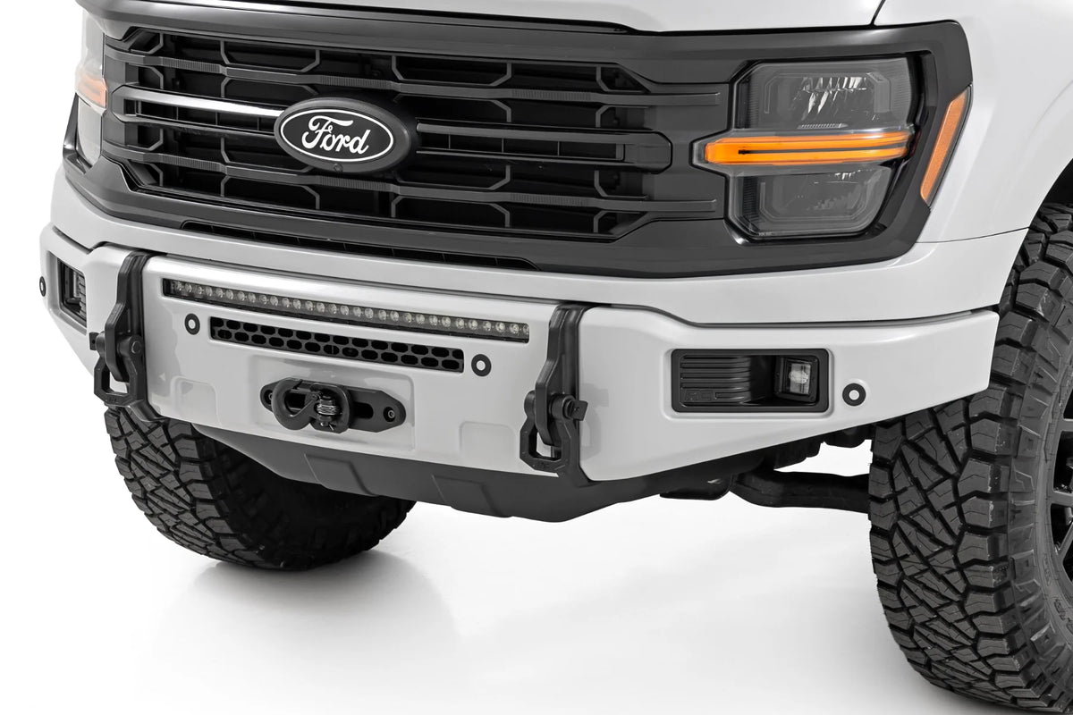 FXS Front Bumper | A3 Space White | EcoBoost | Ford F-150 2WD/4WD (2021-2025) - Bumpers (Image 1 of 6)