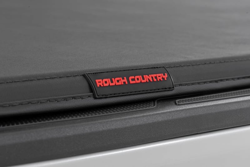 RC Soft Tri-Fold Bed Cover | 5' Bed | Dbl Cab | Toyota Tacoma 2WD/4WD (24-26) (manufacturer page)