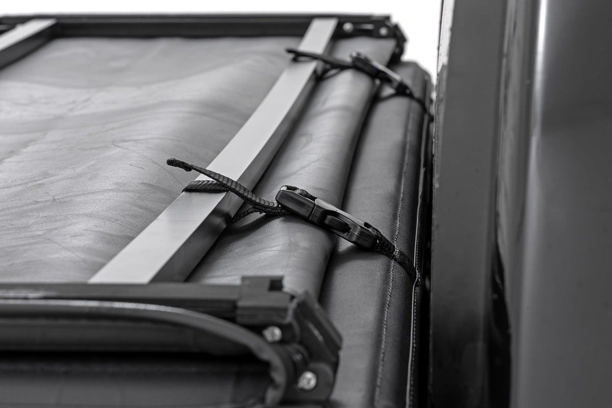Rough Country 41215700A Soft Tri-Fold Bed Cover | 5' Bed | Chevy/GMC Canyon/Colorado 2WD/4WD (23-26) - Studio View 4