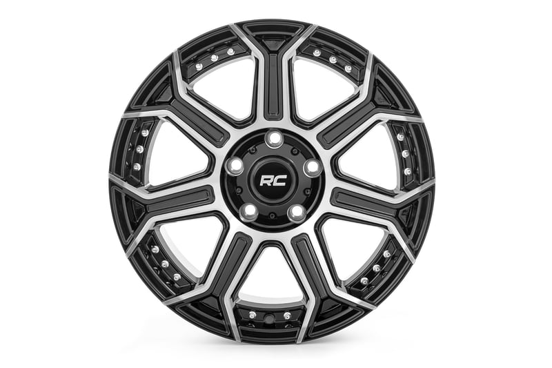 RC 89 Series Wheel | One-Piece | Black Machined Gunmetal | 20x9 | 6x5.5 | +18mm (manufacturer page)
