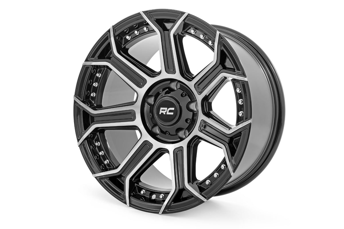RC 89 Series Wheel | One-Piece | Black Machined Gunmetal | 20x9 | 6x5.5 | +18mm (manufacturer page)