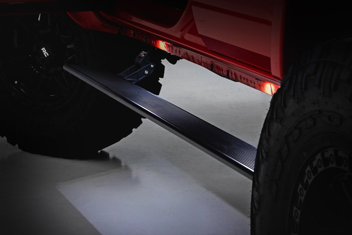 Rough Country ESR51330 Power Running Boards | HT-Series | 4 Door | Ford Bronco 4WD (2021-2026) - Studio View 3