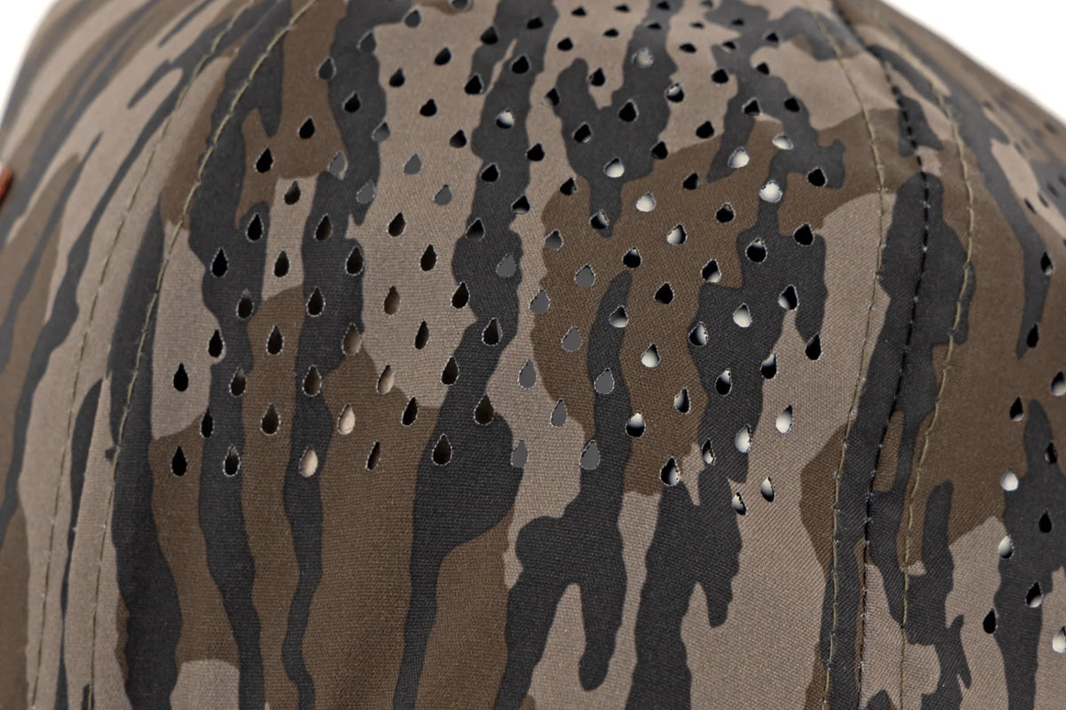 Rough Country Hat | OG Bottomland Camo | Rough Country Leather Patch - Apparel & Acc (Image 3 of 6)