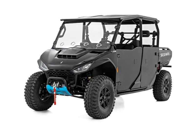 RC Vented Full Windshield | Scratch Resistant | Segway UT10 P (manufacturer page)
