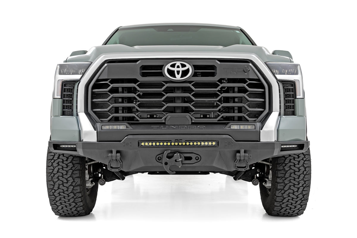 Hybrid Front Bumper | 12000S | Blk LED | Toyota Tundra 2WD/4WD (2022-2026) - Bumpers (Image 2 of 6)