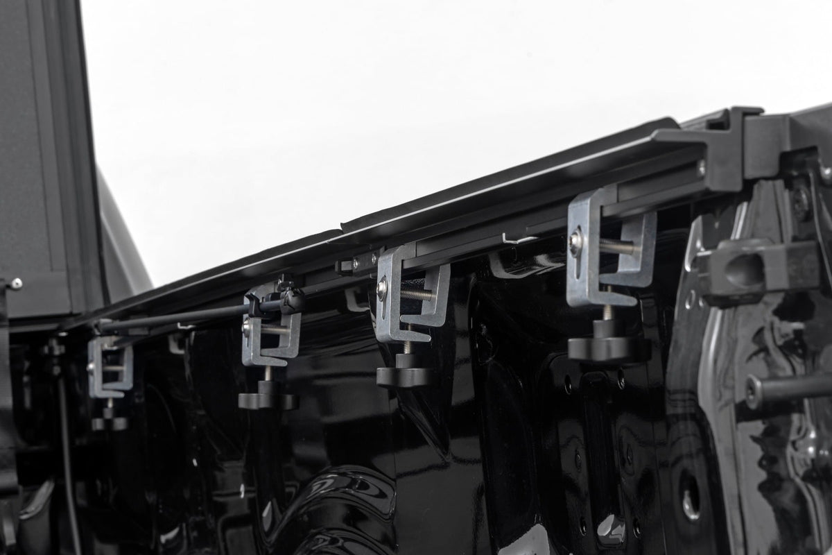 Hard Tri-Fold Flip Up Bed Cover | 6'7" Bed | Ford F-150 2WD/4WD (2021-2026) - Bed Covers (Image 4 of 6)