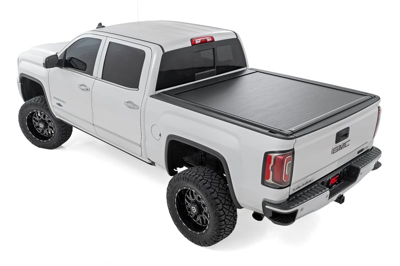 RC Powered Retractable Bed Cover | 5'9" Bed | Chevy/GMC 1500 (14-18 & Classic) (manufacturer page)