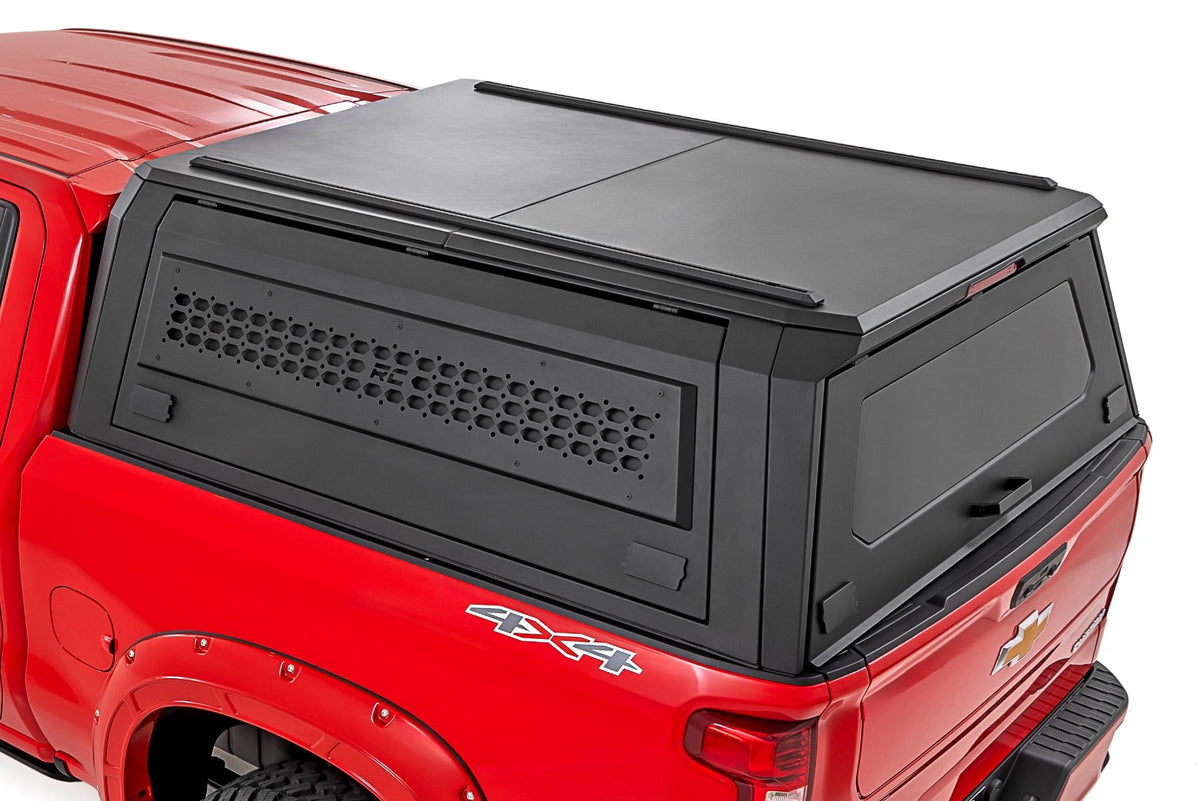 Rough Country 73404 Truck Bed Cap | Modular | 5'10" Bed | Chevy/GMC Sierra 1500 (19-26)/Silverado 1500 (19-26) - Studio View 1