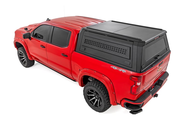 RC Truck Bed Cap | Modular | 5'10" Bed | Chevy/GMC Sierra 1500 (19-26)/Silverado 1500 (19-26) (manufacturer page)