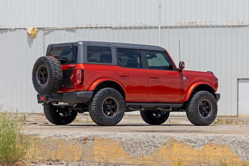 RC SRL2 Adjustable Aluminum Step | 4-Door | Ford Bronco 4WD (2021-2026) (manufacturer page)