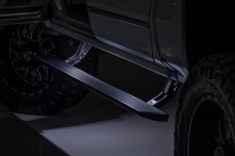 RC Power Running Boards | HT-Series | Crew Cab | Chevy/GMC 1500/2500HD/3500HD 2WD/4WD (manufacturer page)