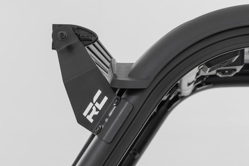 RC LED Light Mount | 50" Black Single Row | CFMOTO UFORCE U10 Pro (manufacturer page)