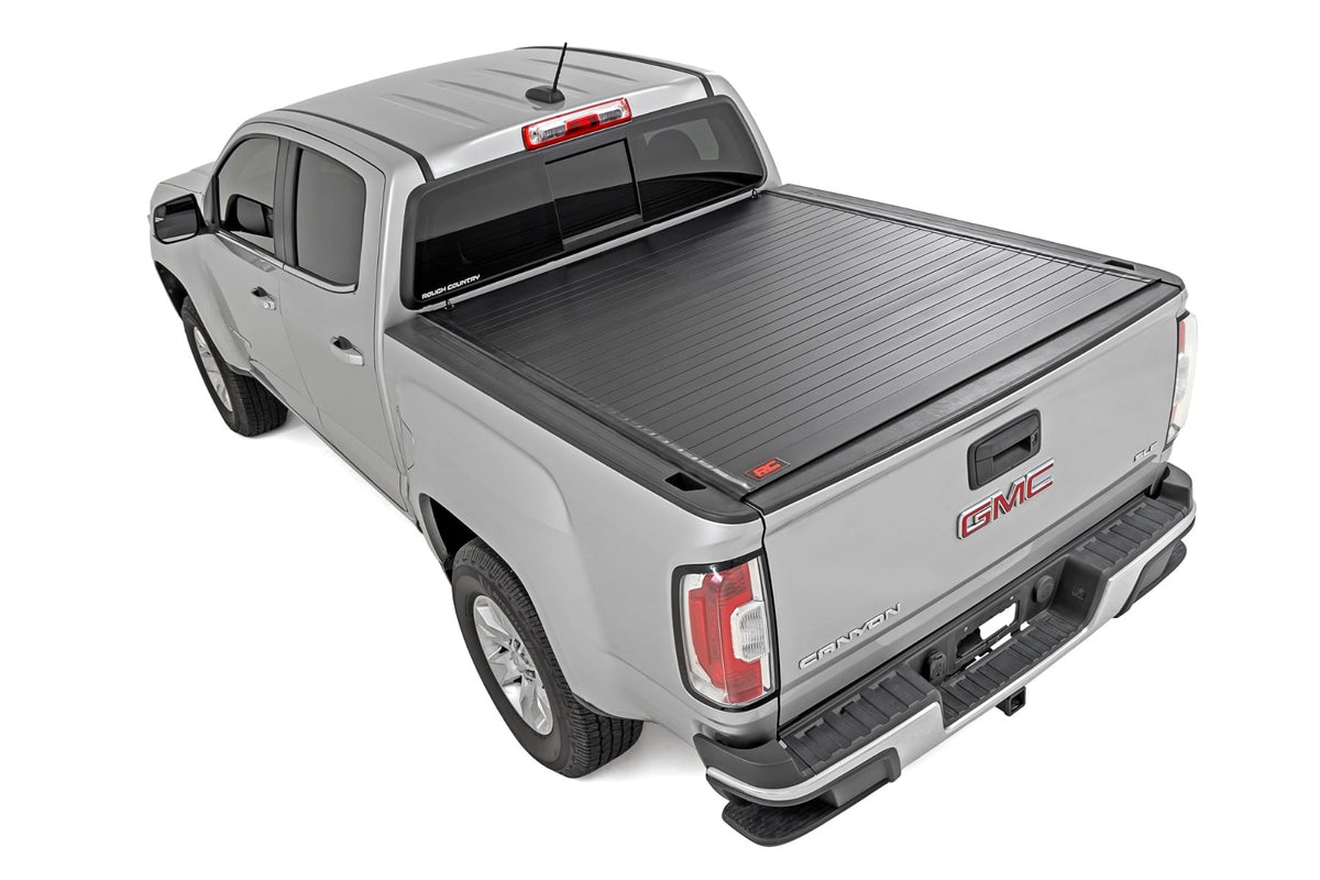 Rough Country 50120500 Hard Roll Up Bed Cover | 5' Bed | Chevy/GMC Canyon/Colorado 2WD/4WD (15-22) - Image 3
