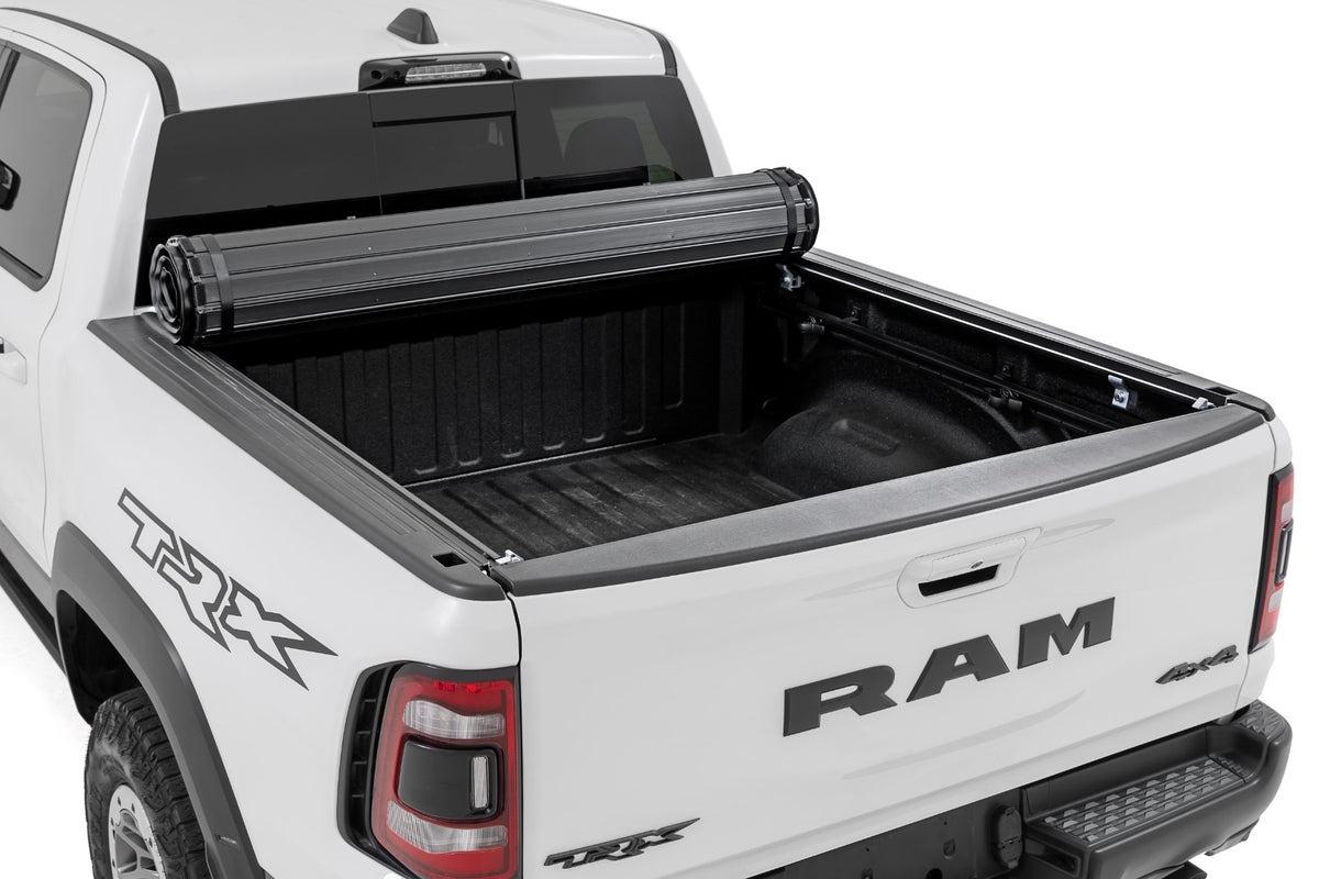 Hard Roll Up Bed Cover | 5'7" Bed | Ram 1500 (19-26)/1500 TRX (21-24) - Bed Covers (Image 2 of 6)