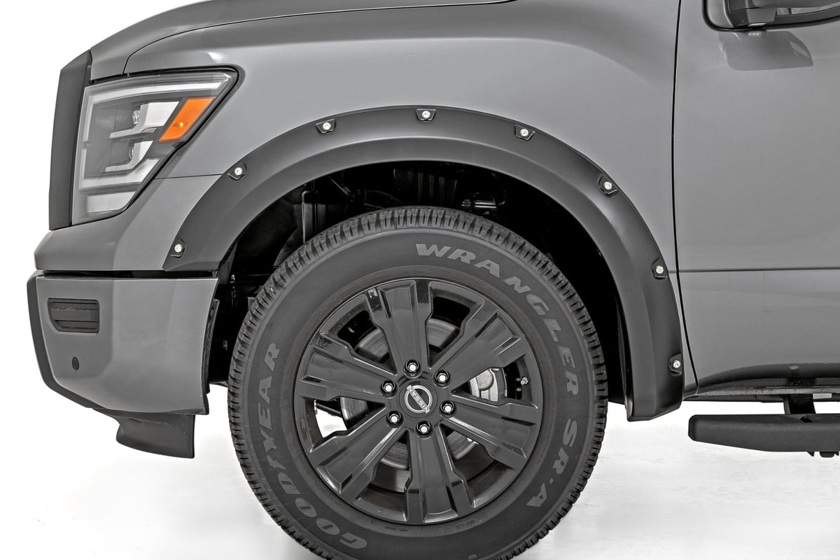 Pocket Fender Flares | Crew Cab | Nissan Titan 2WD/4WD (2017-2024) - Fender Flares (Image 3 of 6)