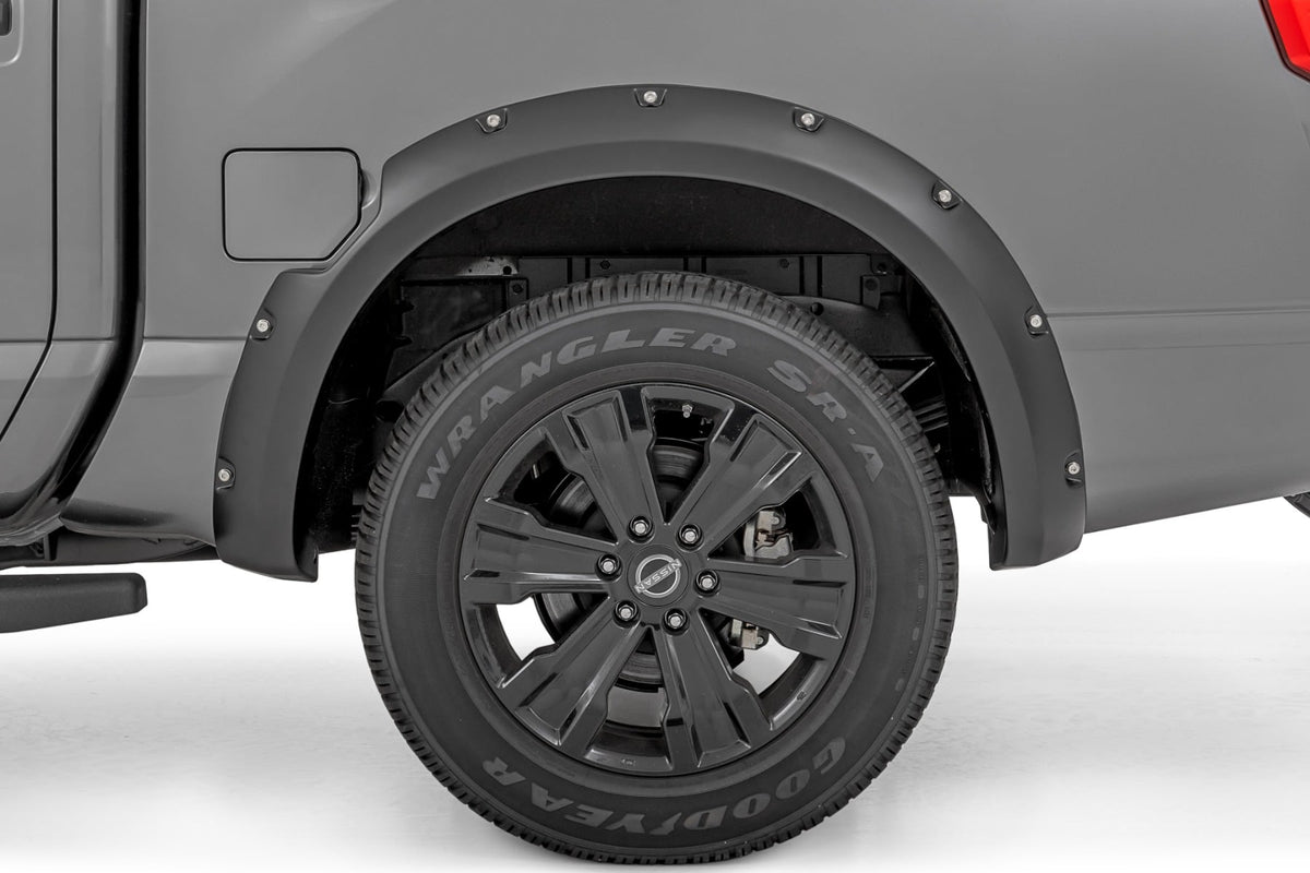 Pocket Fender Flares | Crew Cab | Nissan Titan 2WD/4WD (2017-2024) - Fender Flares (Image 4 of 6)