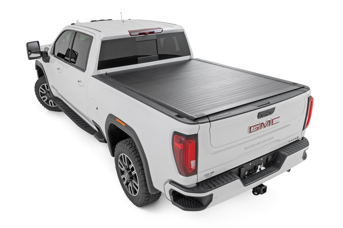 Hard Roll Up Bed Cover | 6'9" Bed | Chevy/GMC  Silverado/Sierra 2500HD/3500HD (20-26) - Bed Covers (Image 3 of 6)